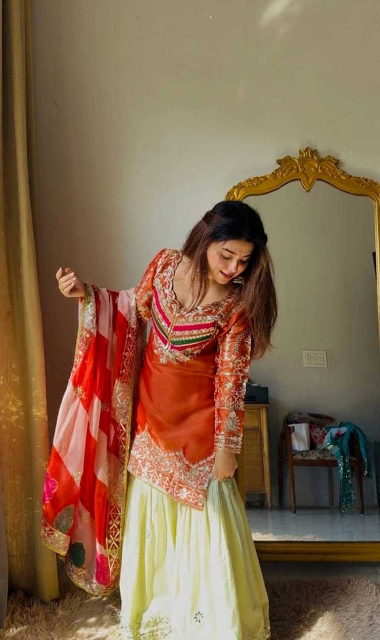 Viscose Embroidery Suit