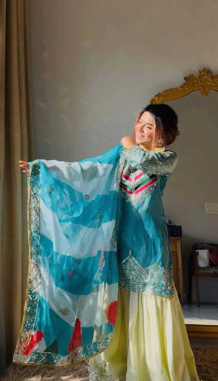 Viscose Embroidery Suit