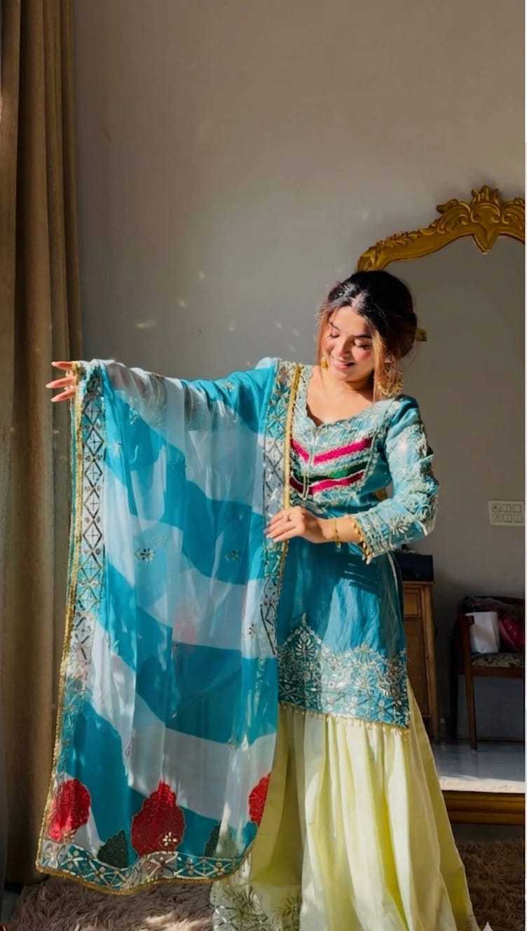 Viscose Embroidery Suit