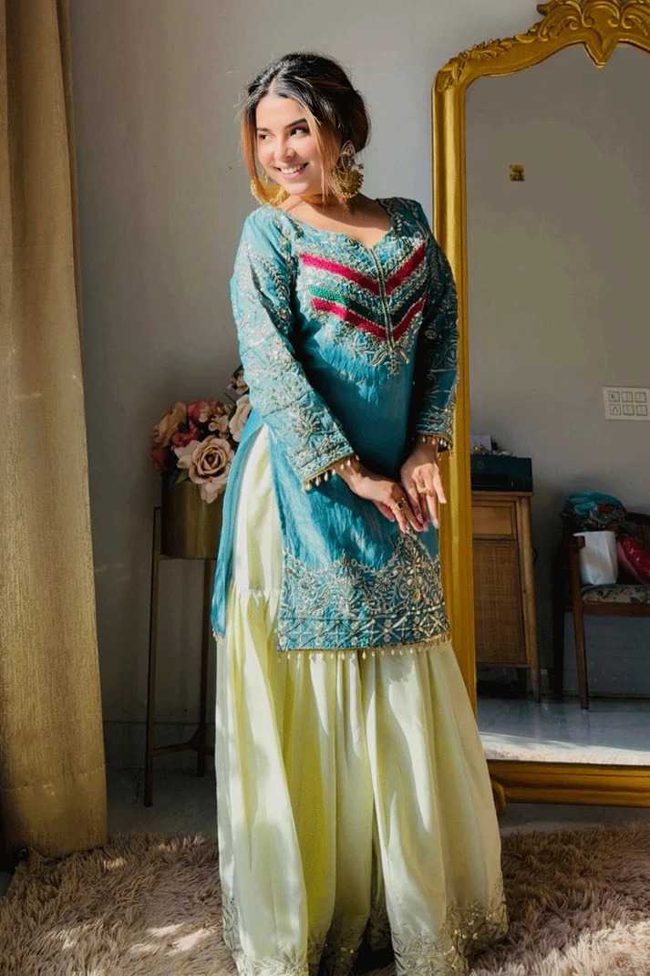 Viscose Embroidery Suit