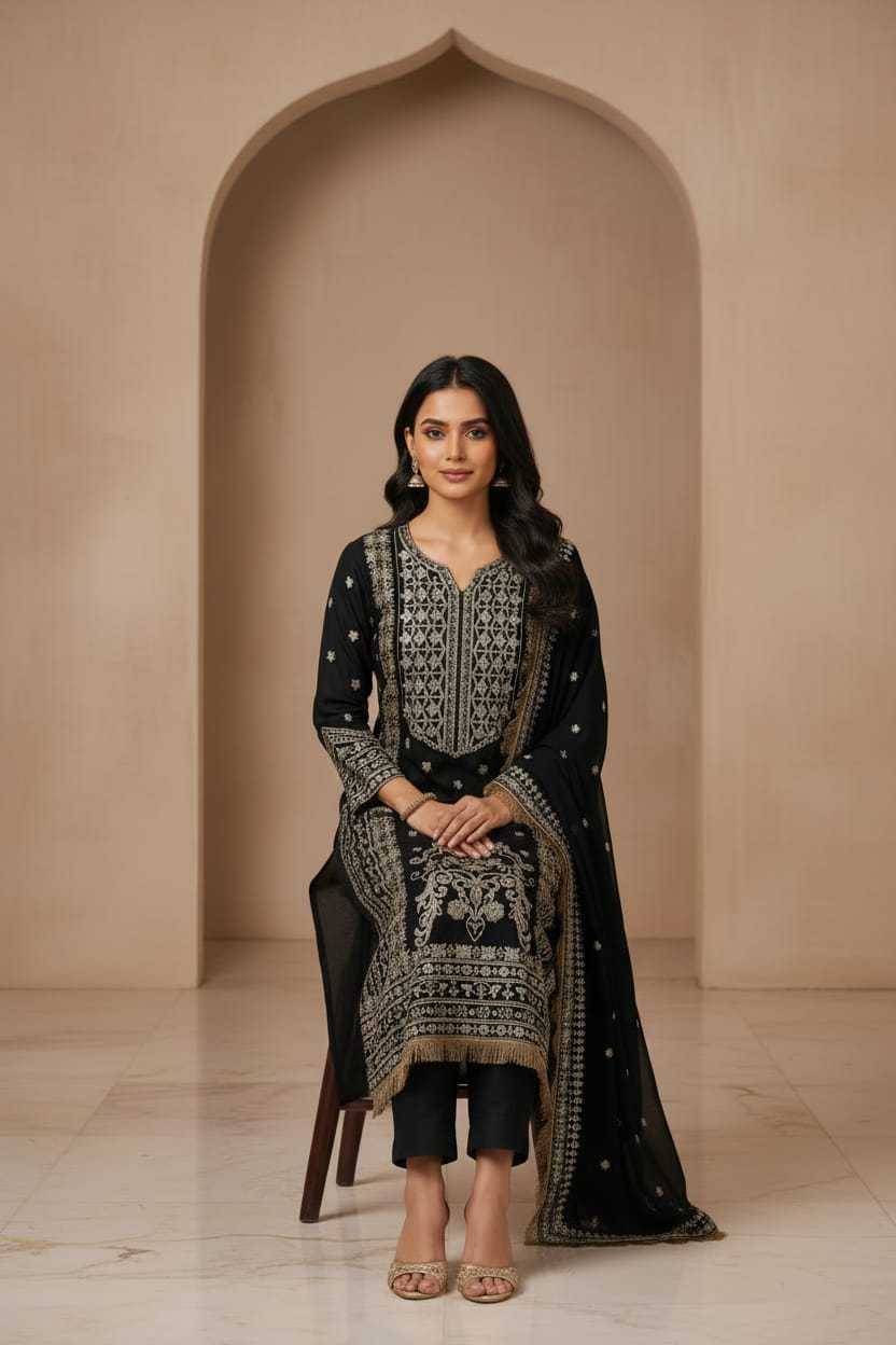 Georgette Embroidery Suit