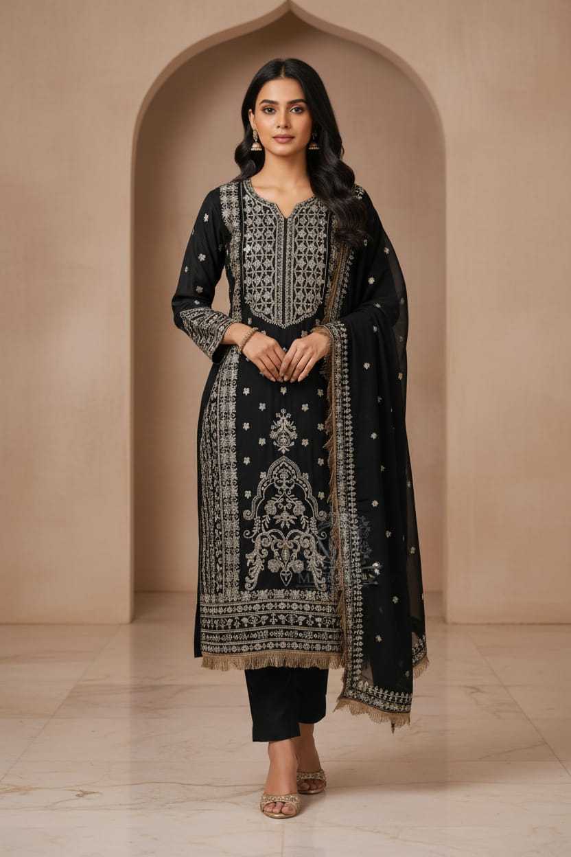 Georgette Embroidery Suit