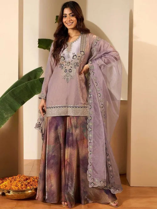 Apexa Jimmy Choo Printed Suit