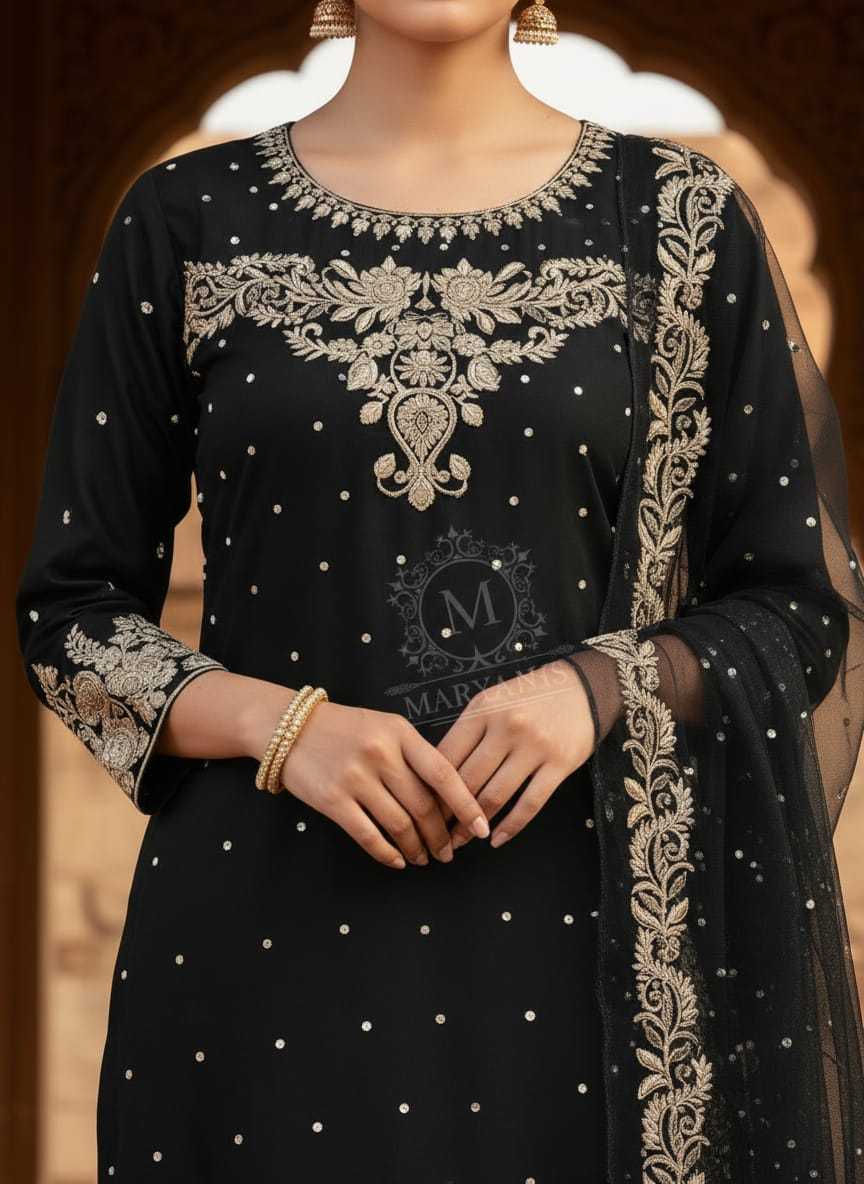 Georgette Embroidery Suit