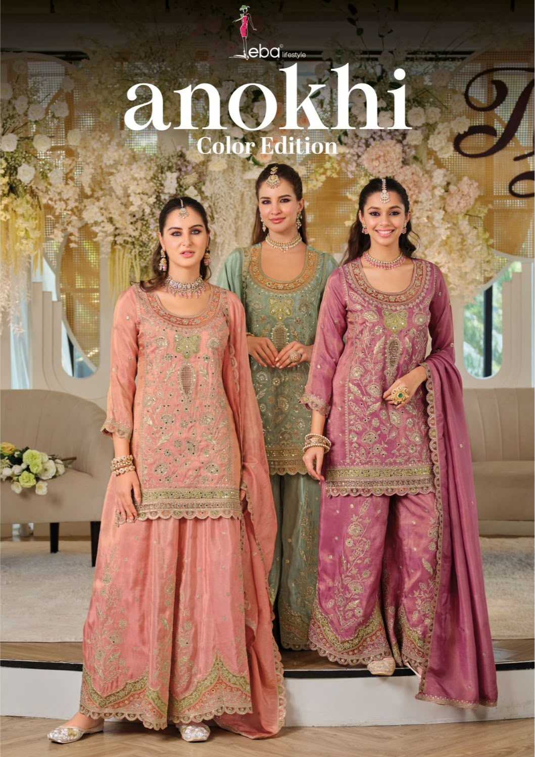 Eba-anokhi Soft Dola Embroidery Suit