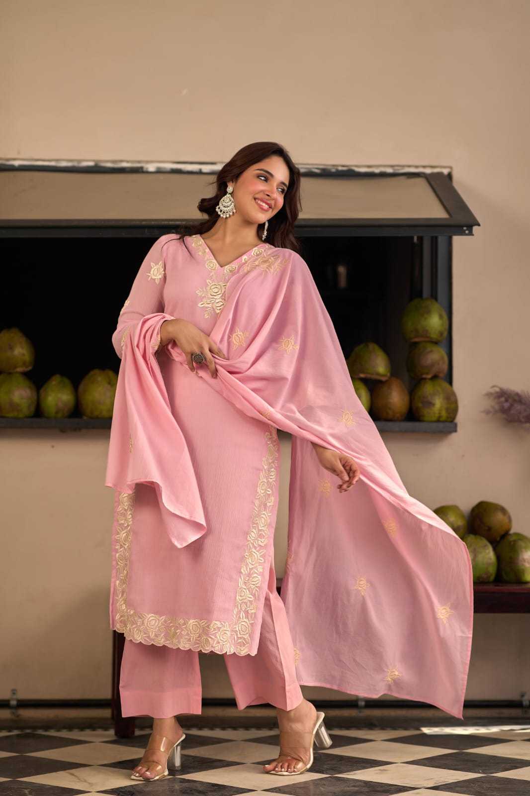 Embroidery Suit