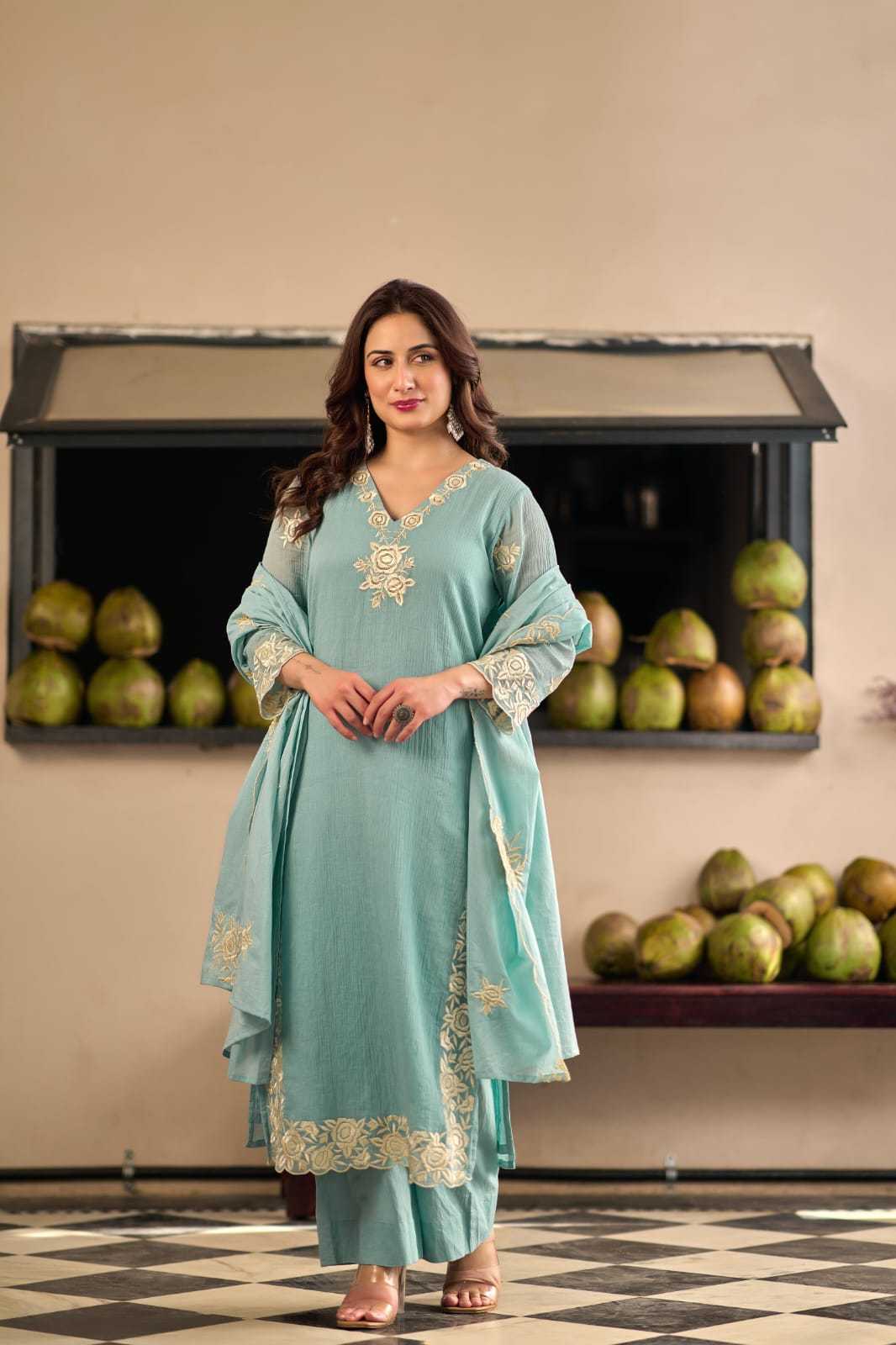 Embroidery Suit