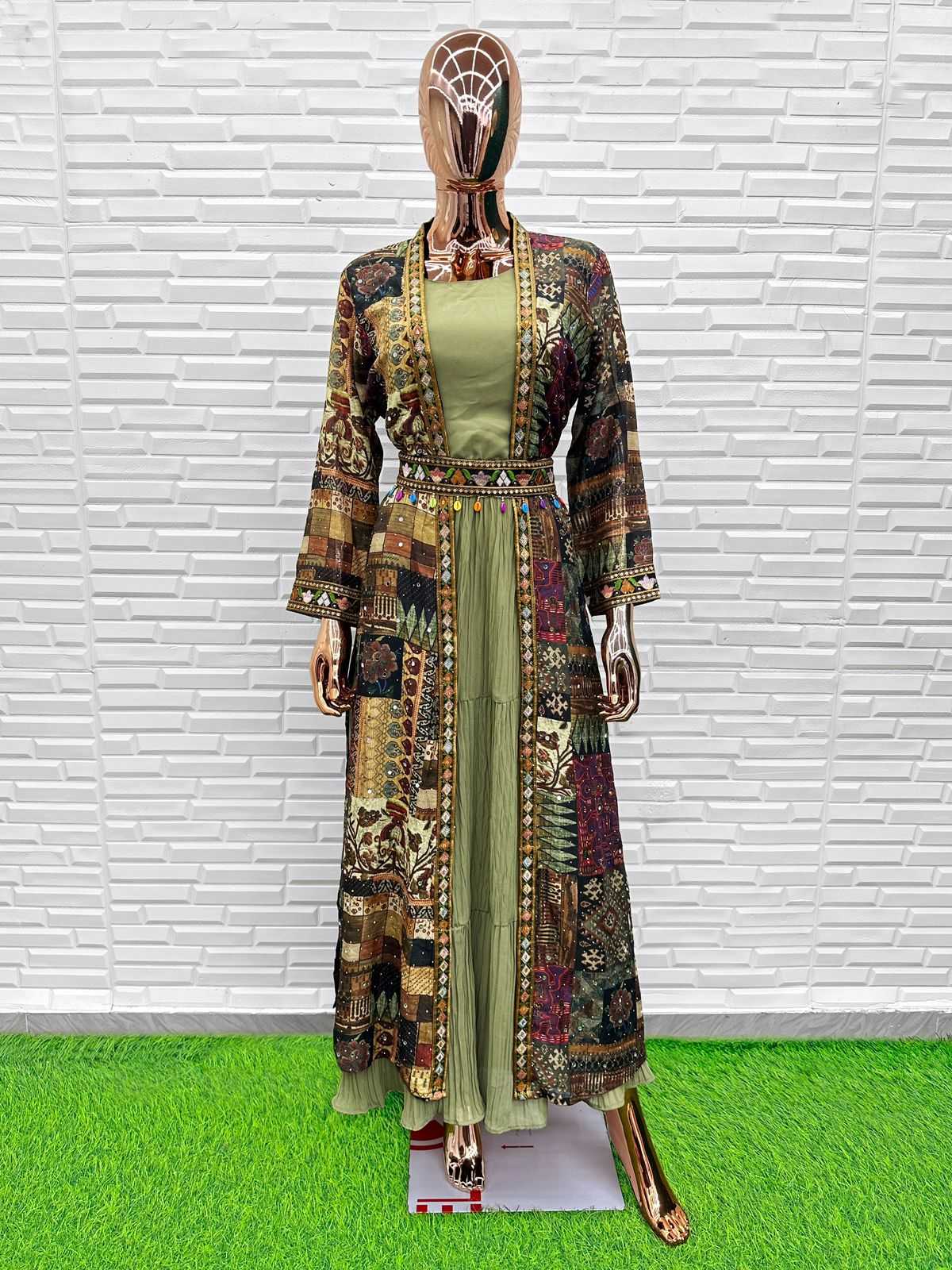 Soft Vichitra Designer Lehenga