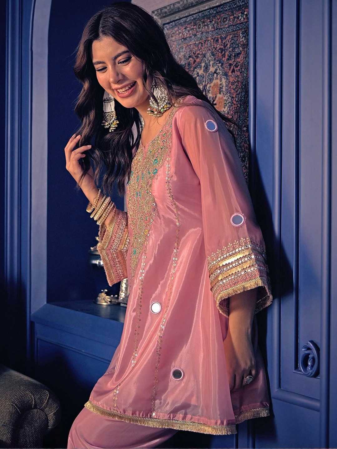 Heavy Silk Embroidery Suit