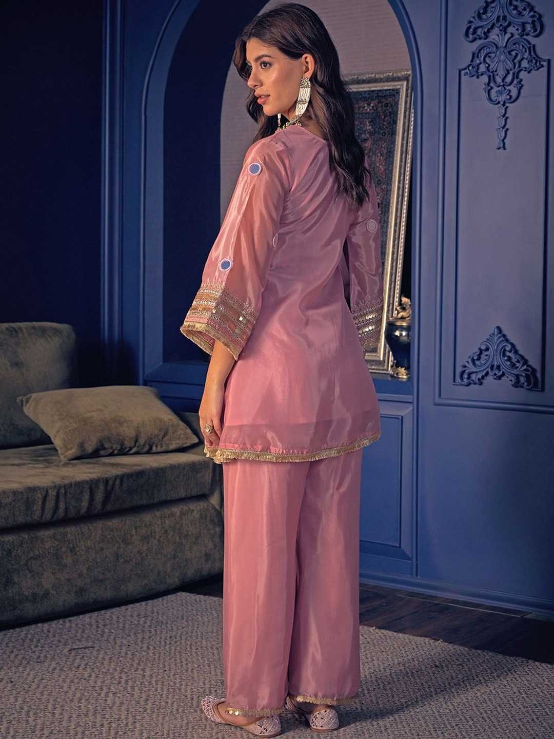 Heavy Silk Embroidery Suit