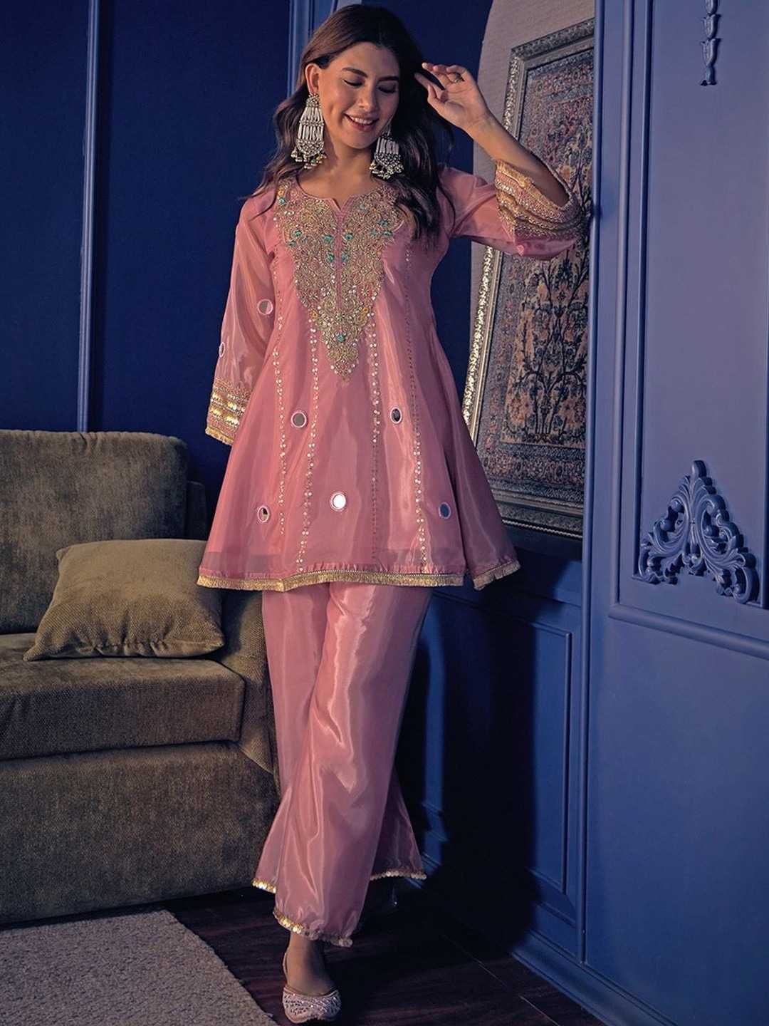 Heavy Silk Embroidery Suit