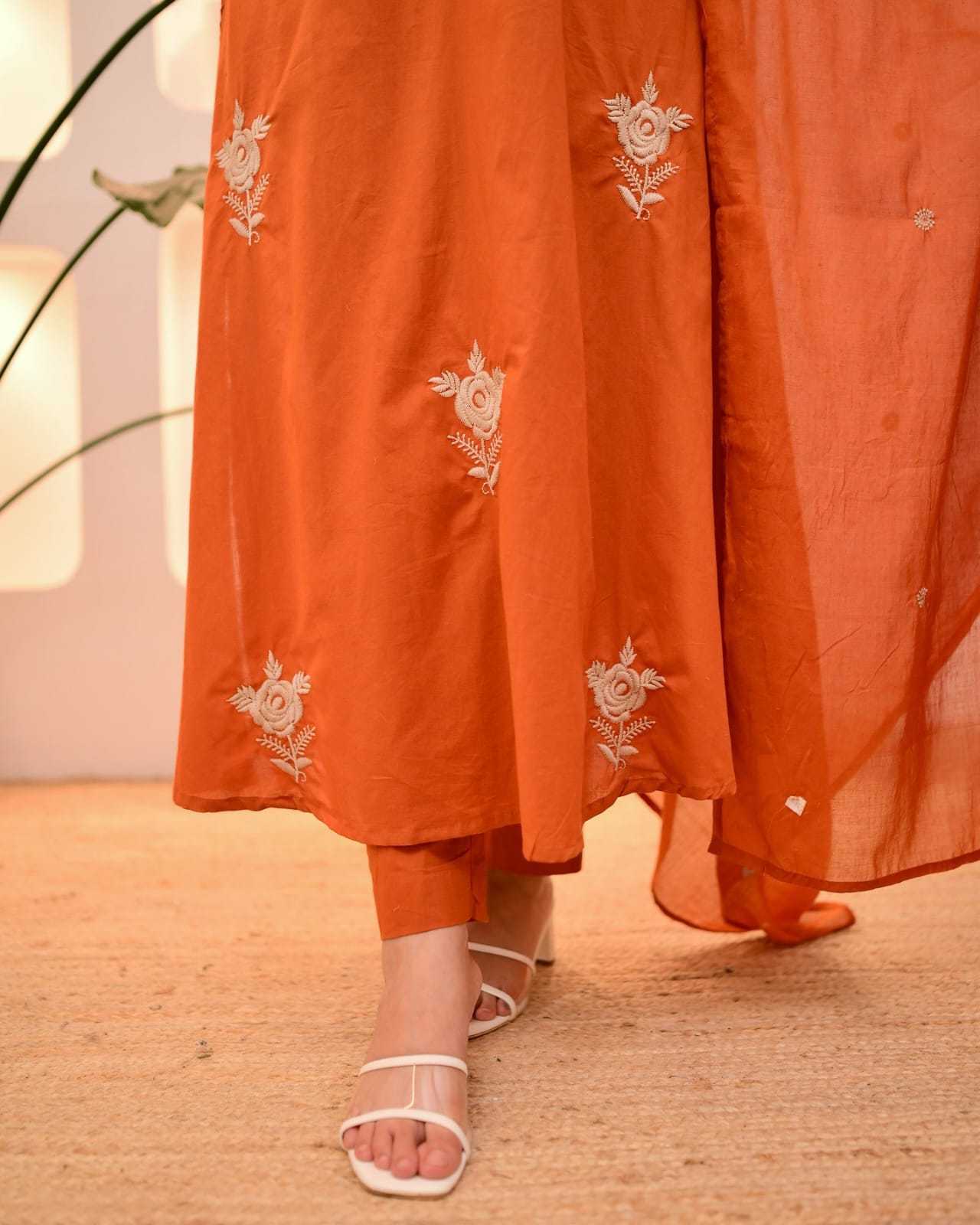 Heavy Rayon Embroidery Suit