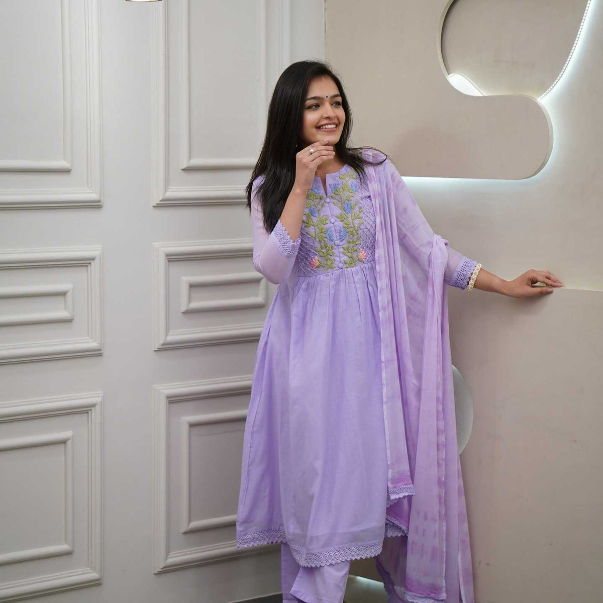 Georgette Embroidery Suit