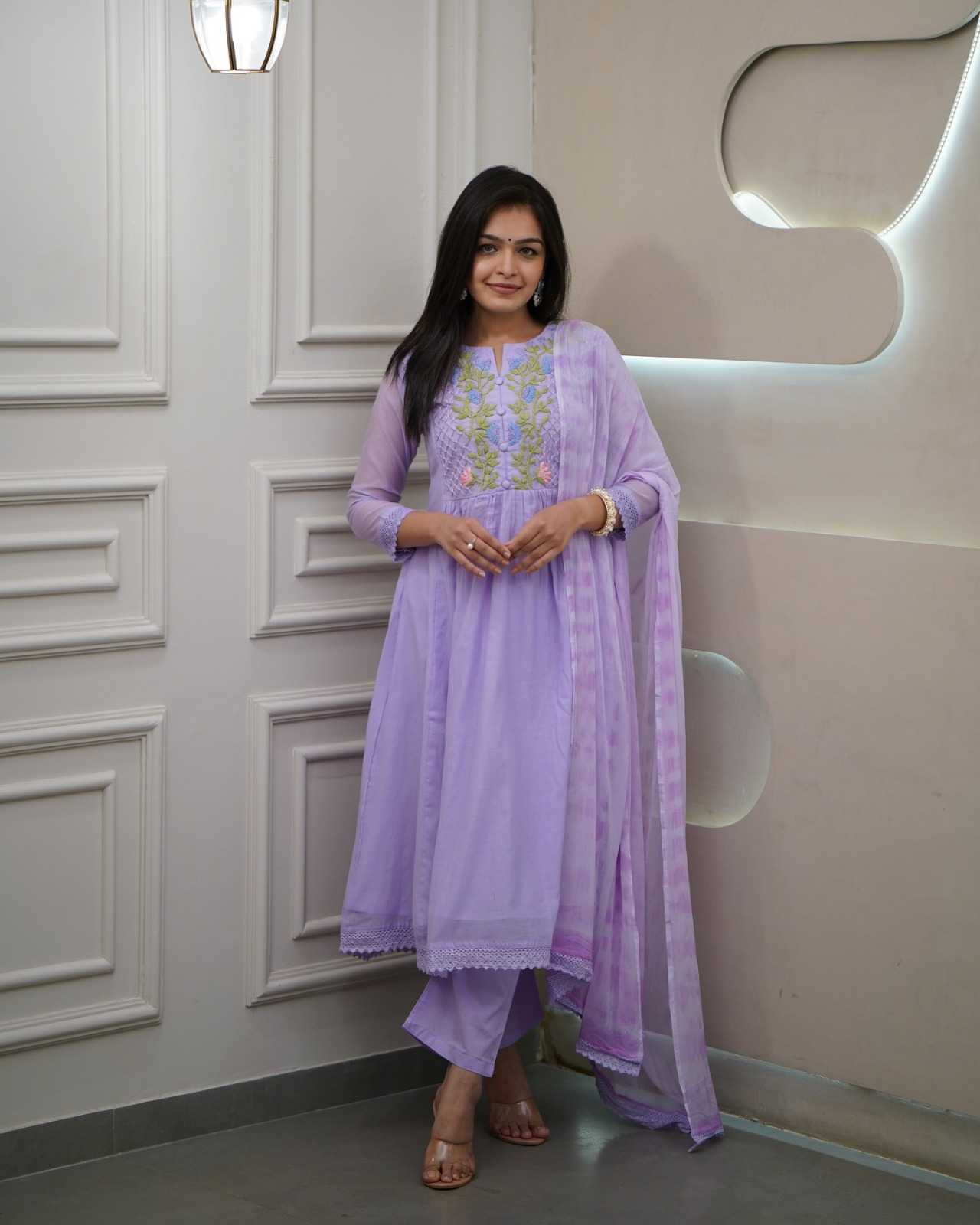 Georgette Embroidery Suit