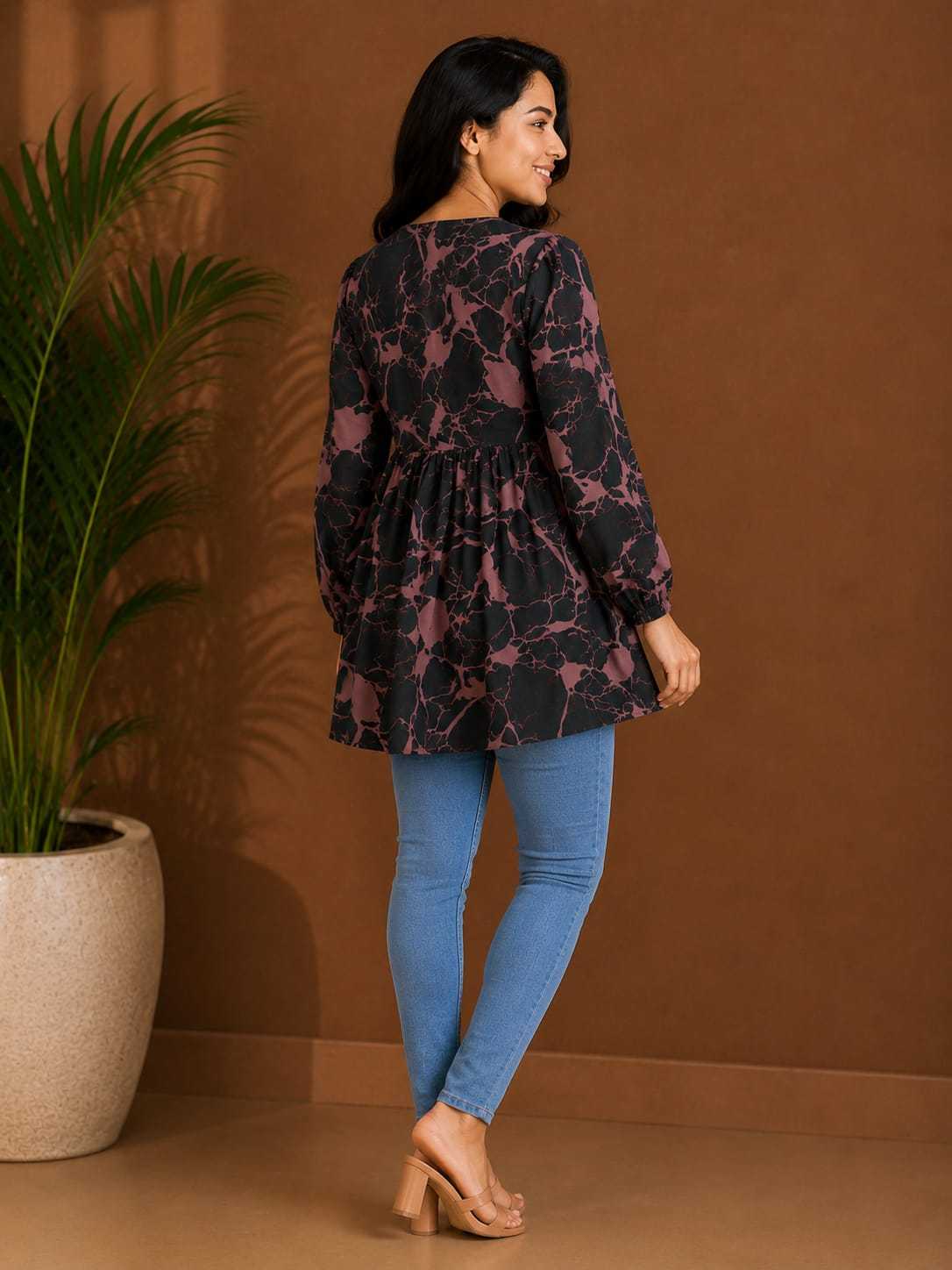 Lilce Crepe Party Wear Kurti