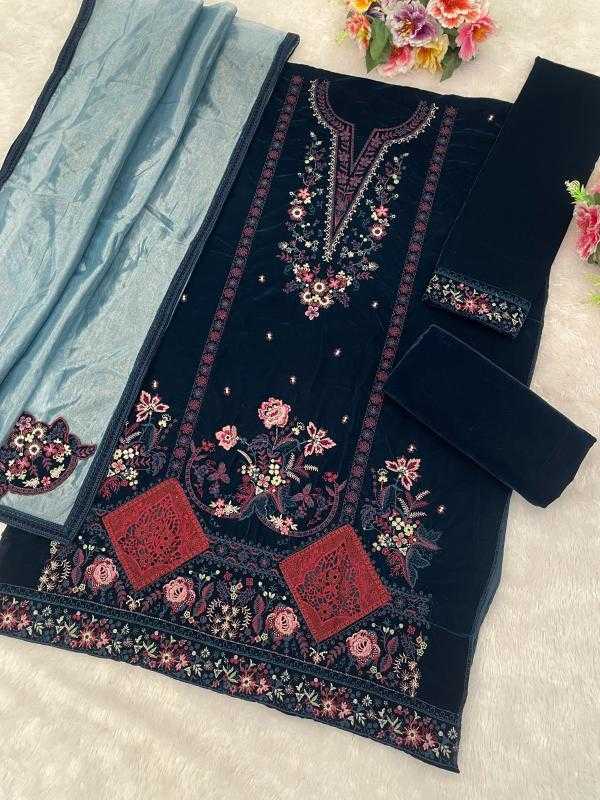 Mah-e-rooh Velvet Ladies Suit