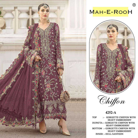 Chiffon Embroidery Suit
