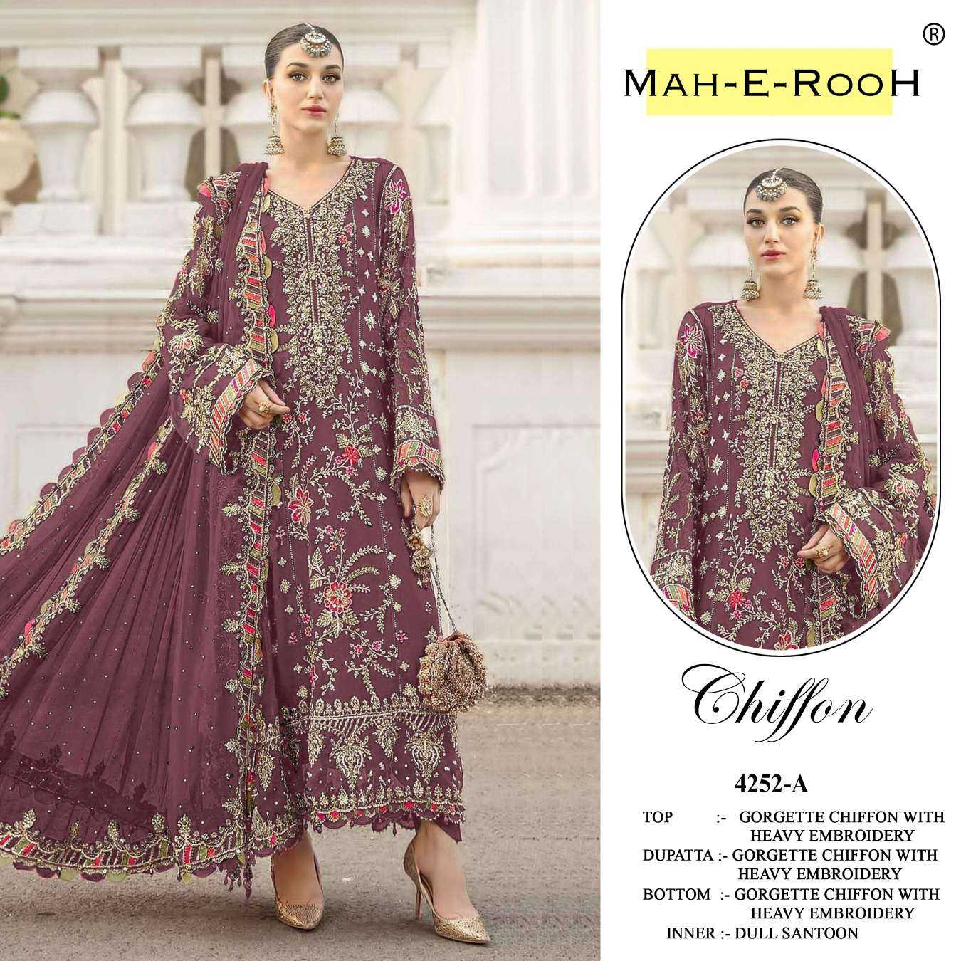 Chiffon Embroidery Suit