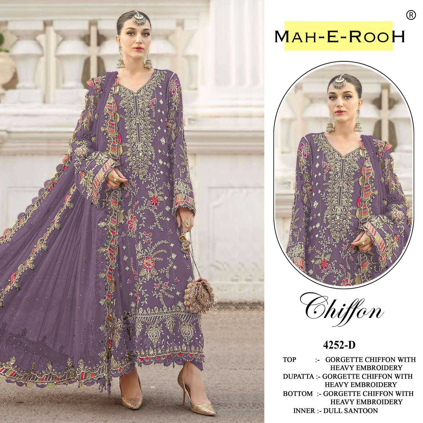 Chiffon Embroidery Suit