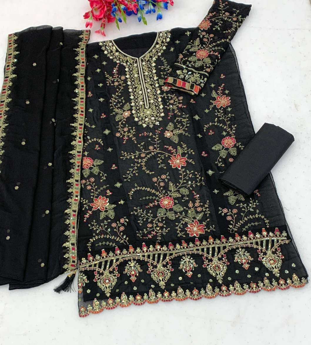 Chiffon Embroidery Suit