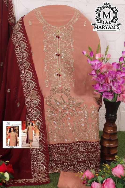 Faux Georgette Suit