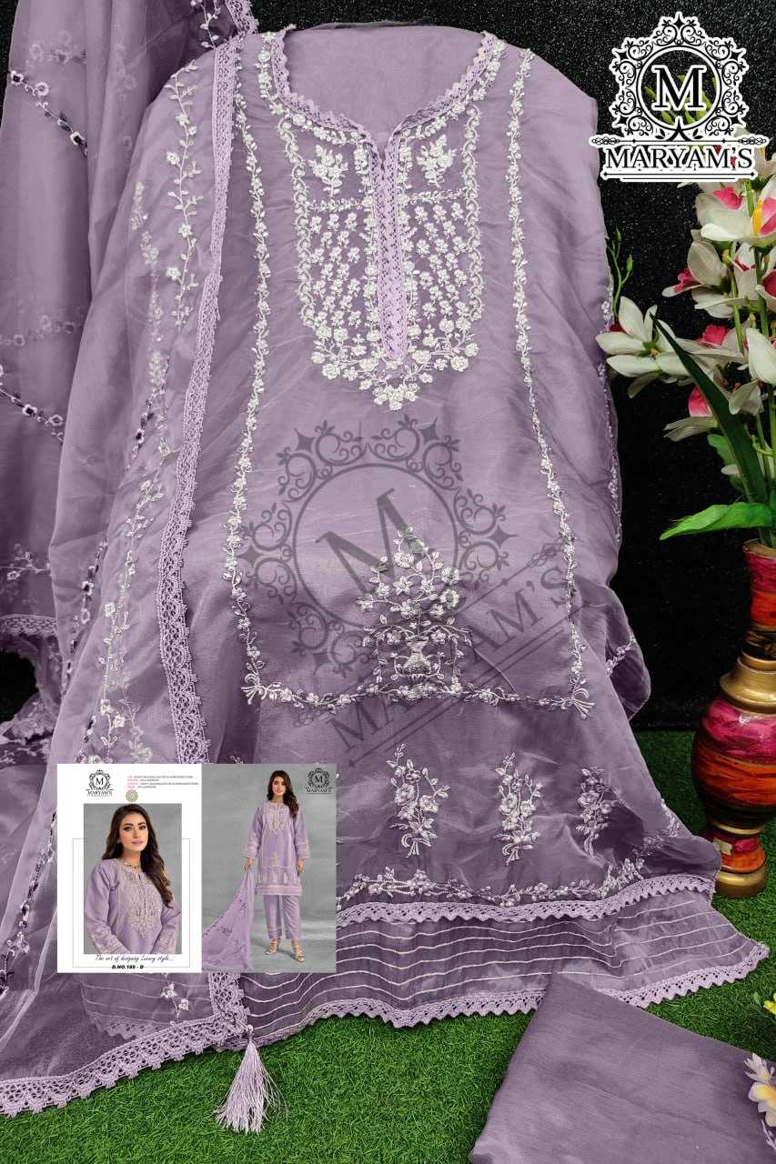 Organza Embroidery Suit