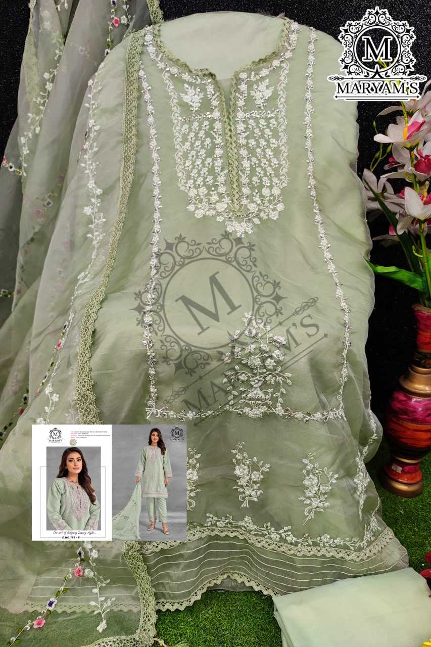 Organza Embroidery Suit