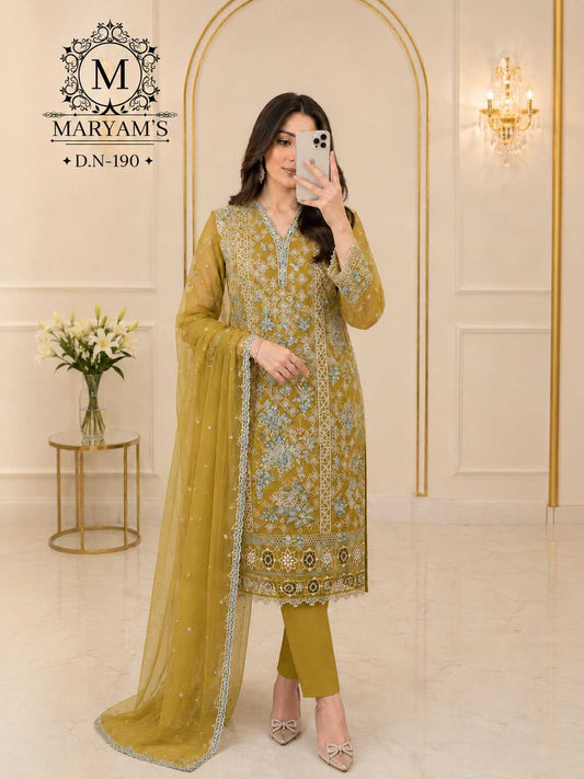Organza Silk Ladies Suit