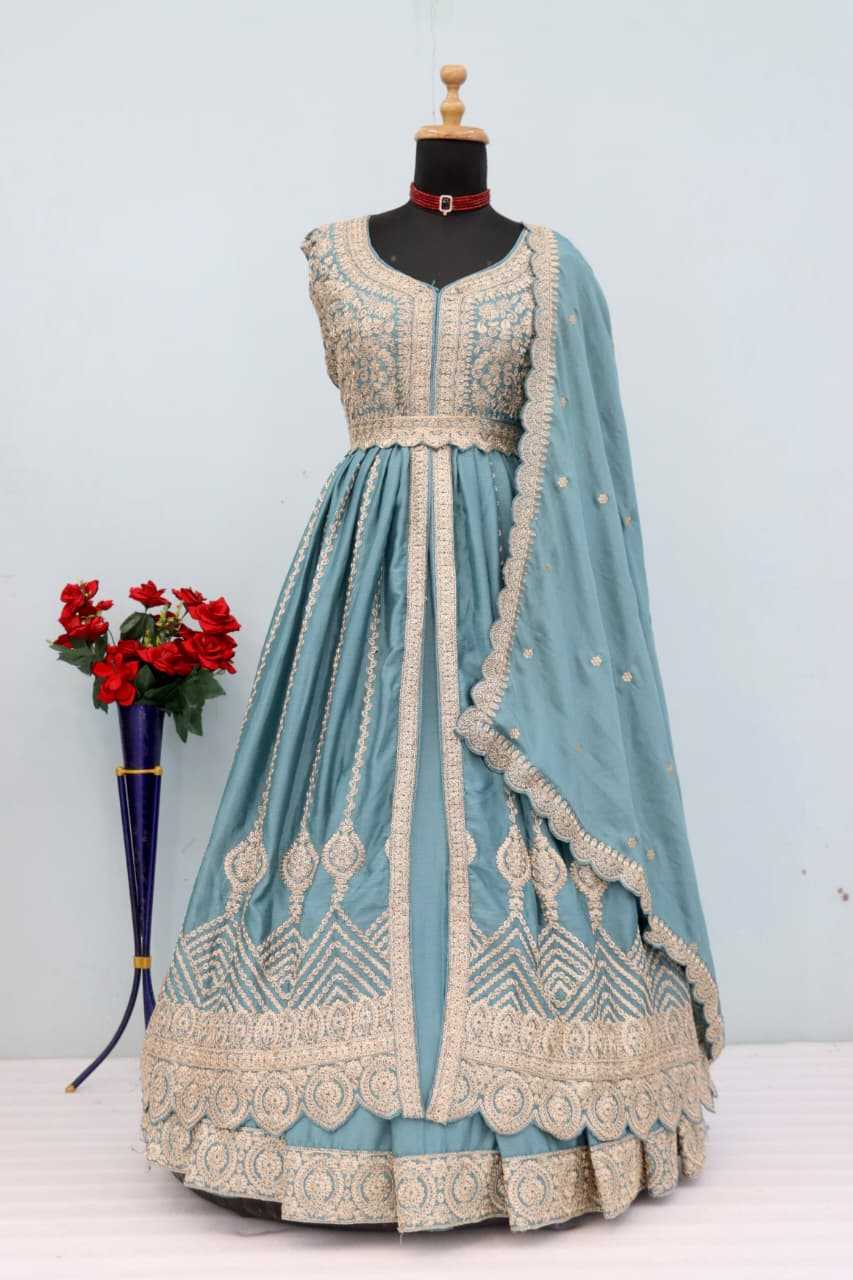Aura Silk Party Gown