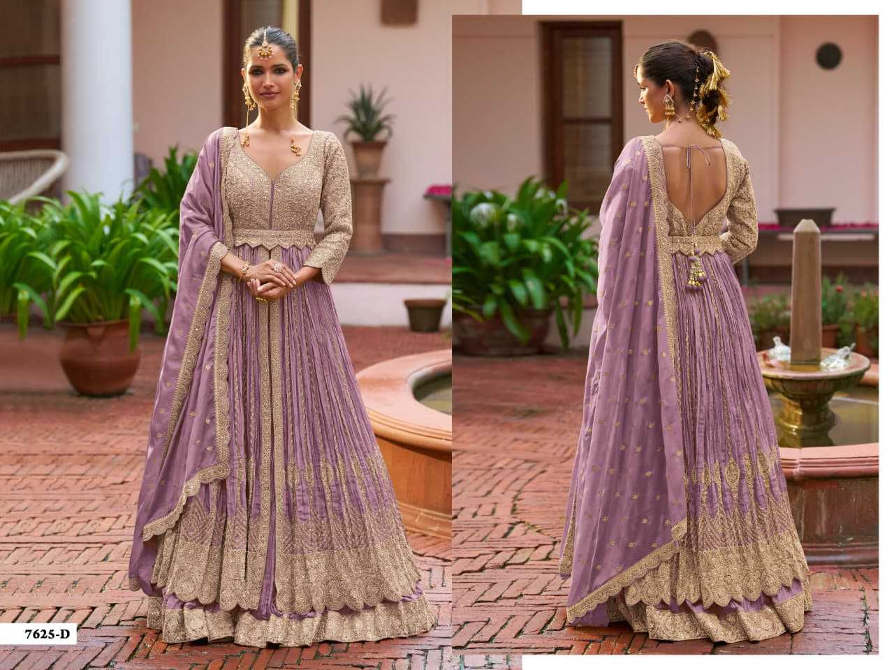 Aura Silk Party Gown