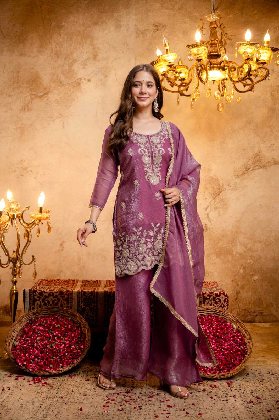 Mumtaj Crunchi Designer Kurti