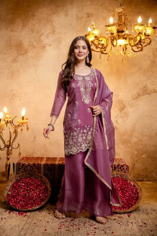 Mumtaj Crunchi Designer Kurti