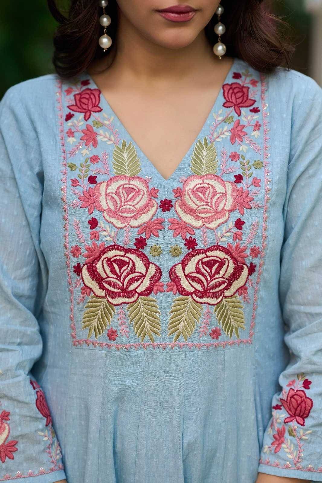 Narika Heavy Roman Silk Designer Suit