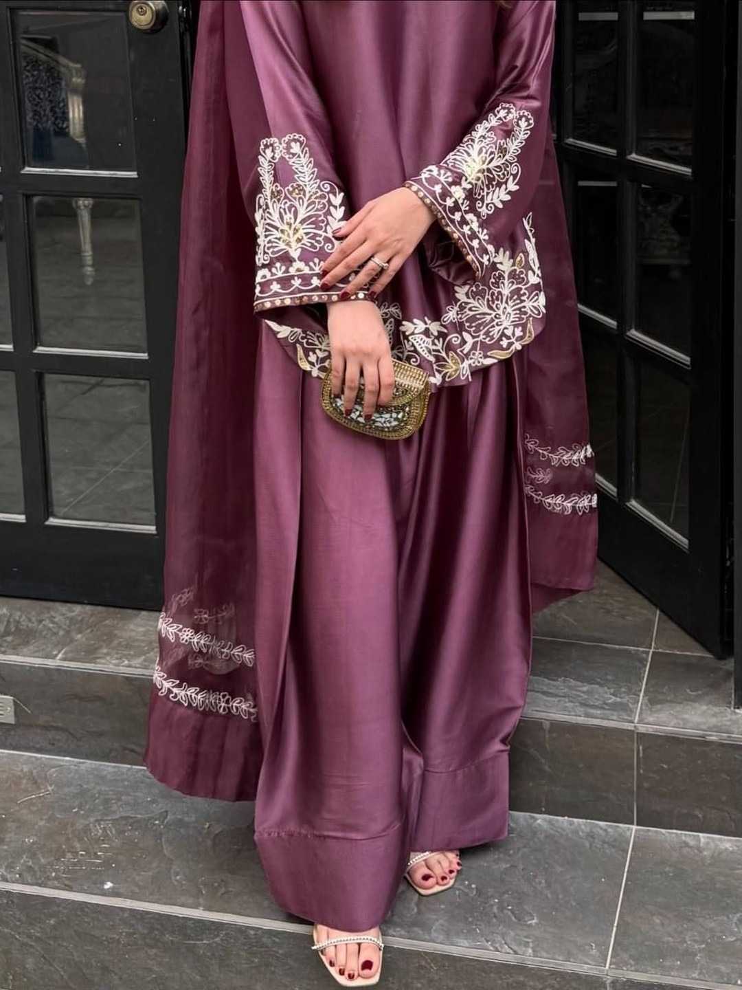 Crepe Silk Designer Kurti