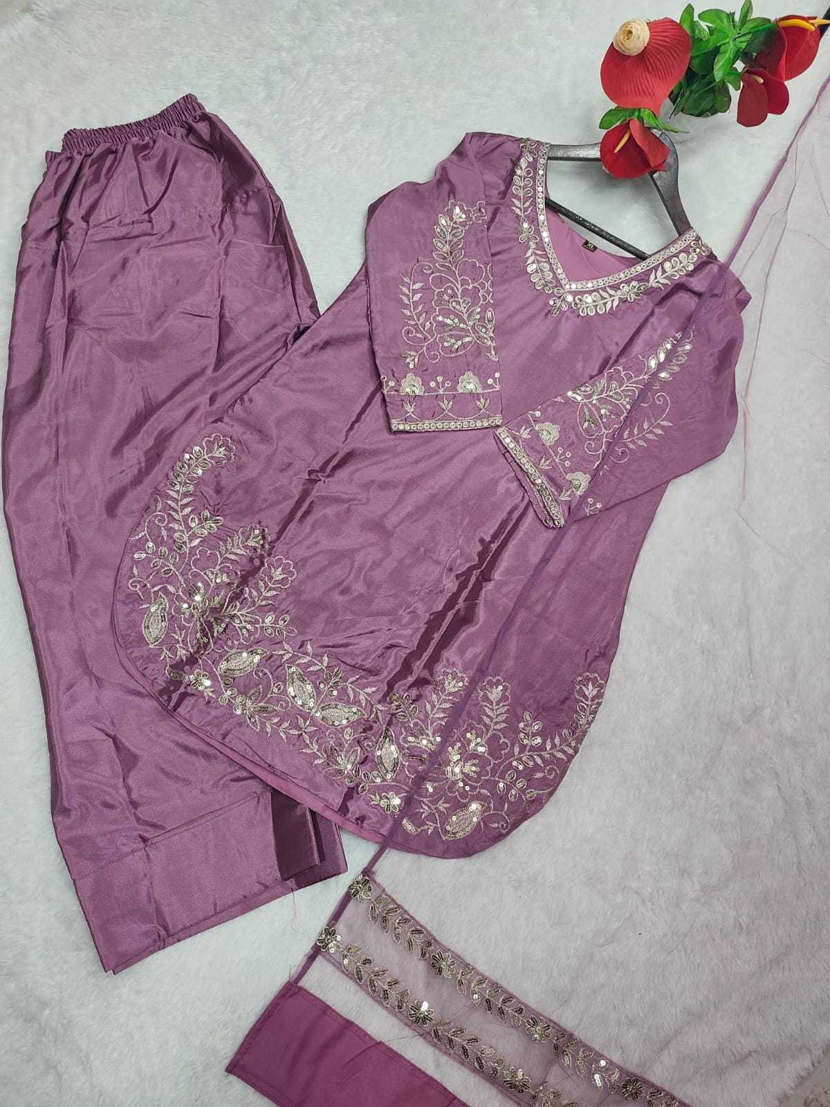 Crepe Silk Designer Kurti