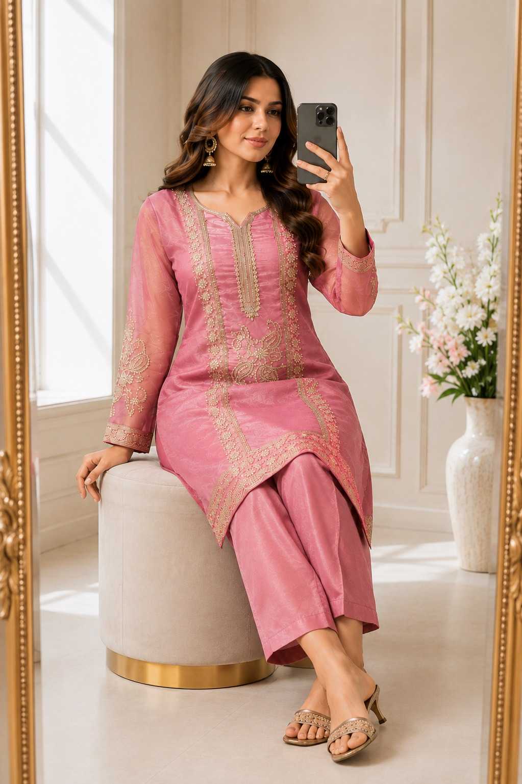Jimmy Choo Embroidery Suit