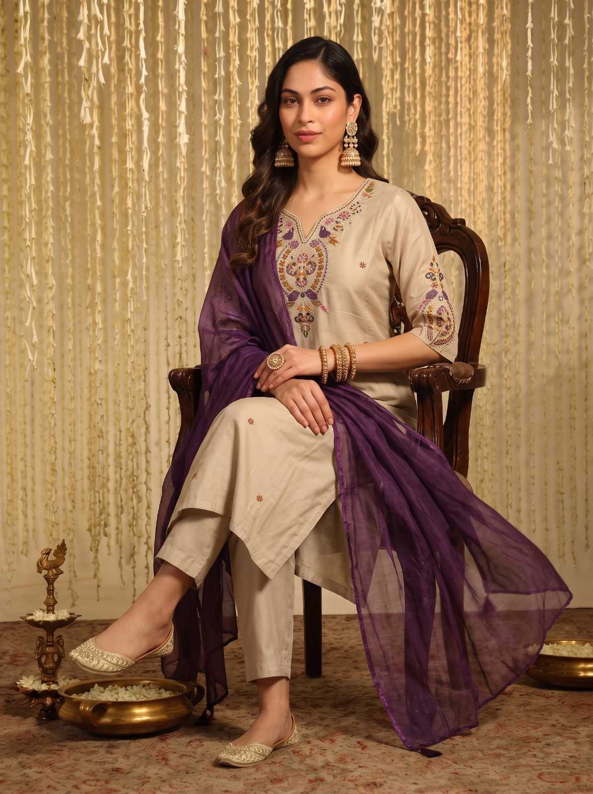 Ruta Viscose Designer Kurti