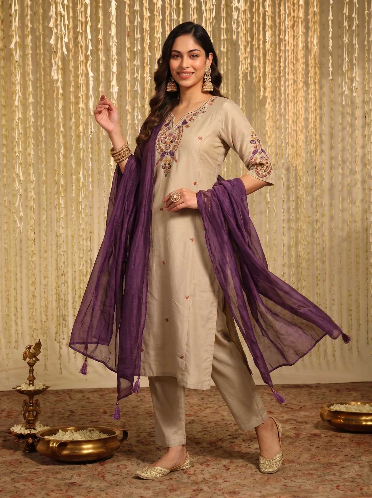 Ruta Viscose Designer Kurti