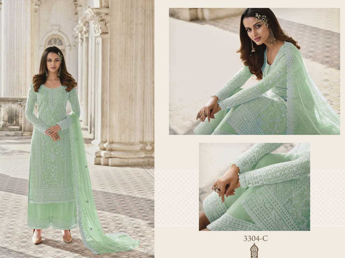 Swagat Swati Butterfly Net Designer Saree
