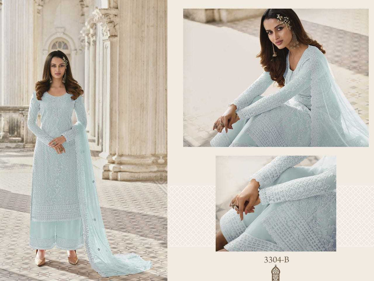 Swagat Swati Butterfly Net Designer Saree