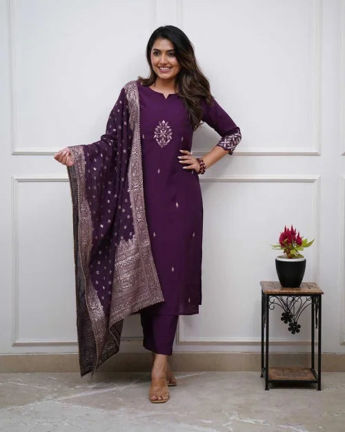 Swati Chanderi Soft Party Wear Kurti