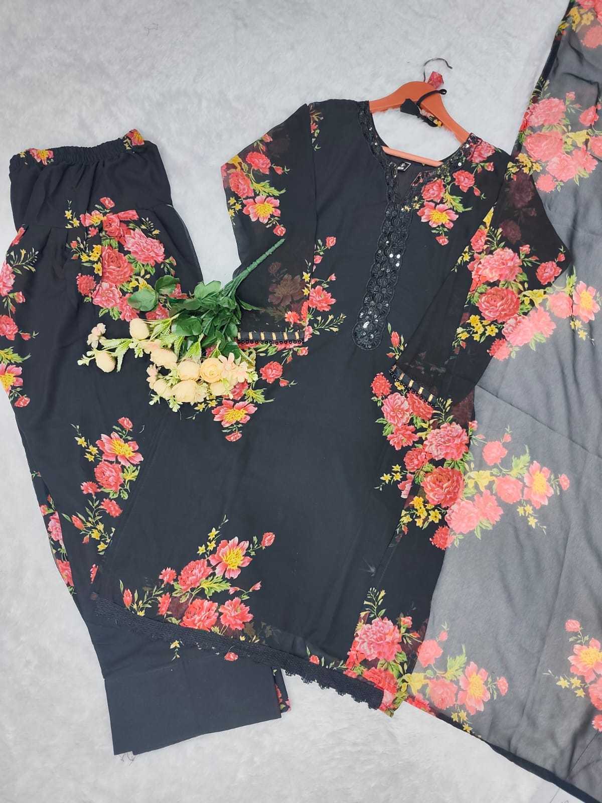 Georgette Printed Suit