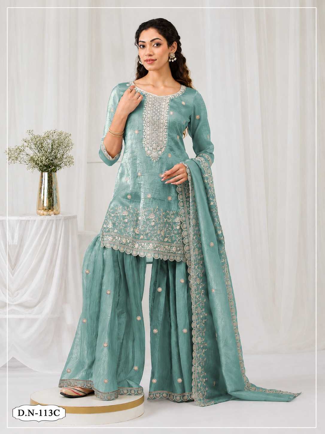 Embroidery Suit
