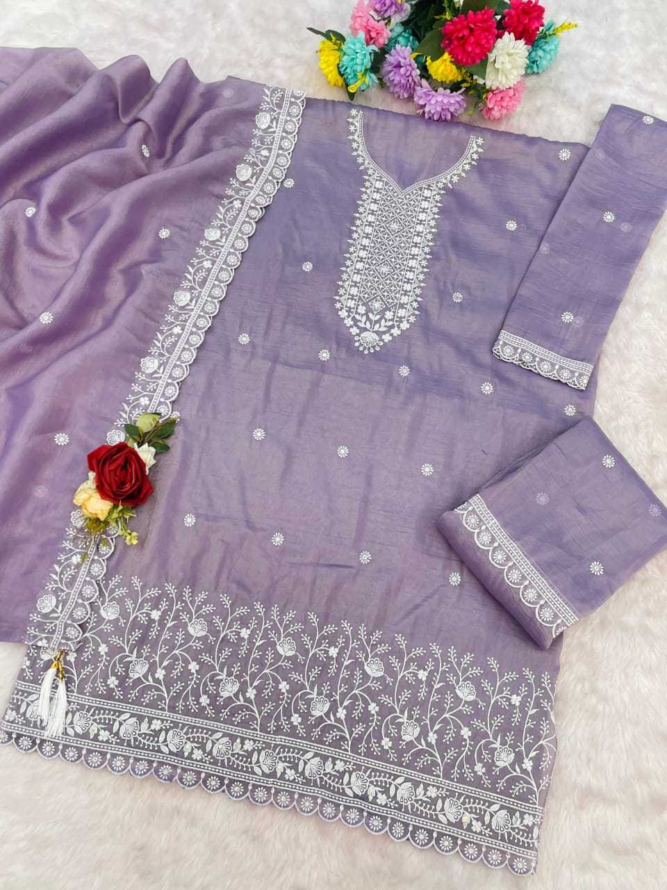 Embroidery Suit