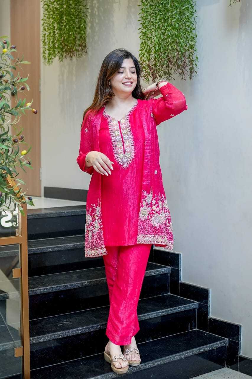 Chinon Party Wear Kurti