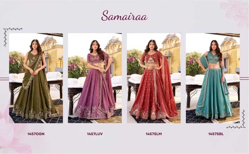 Georgette Embroidered Lehenga