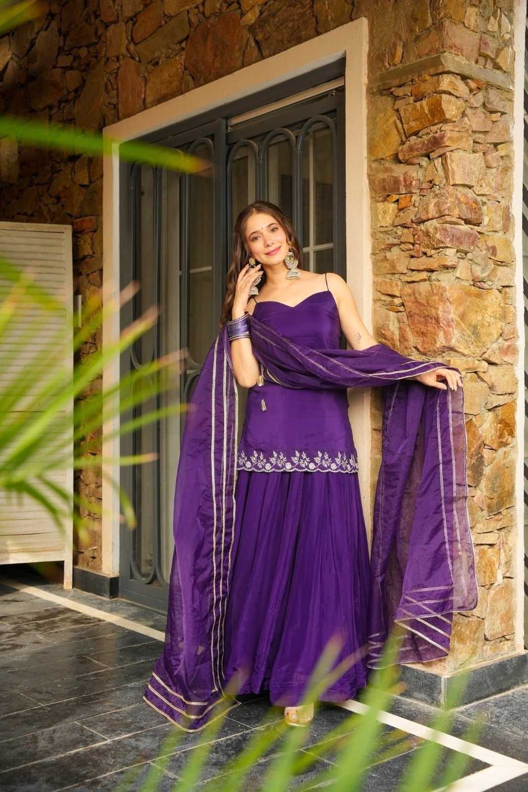 Rangoli Silk Embroidery Suit