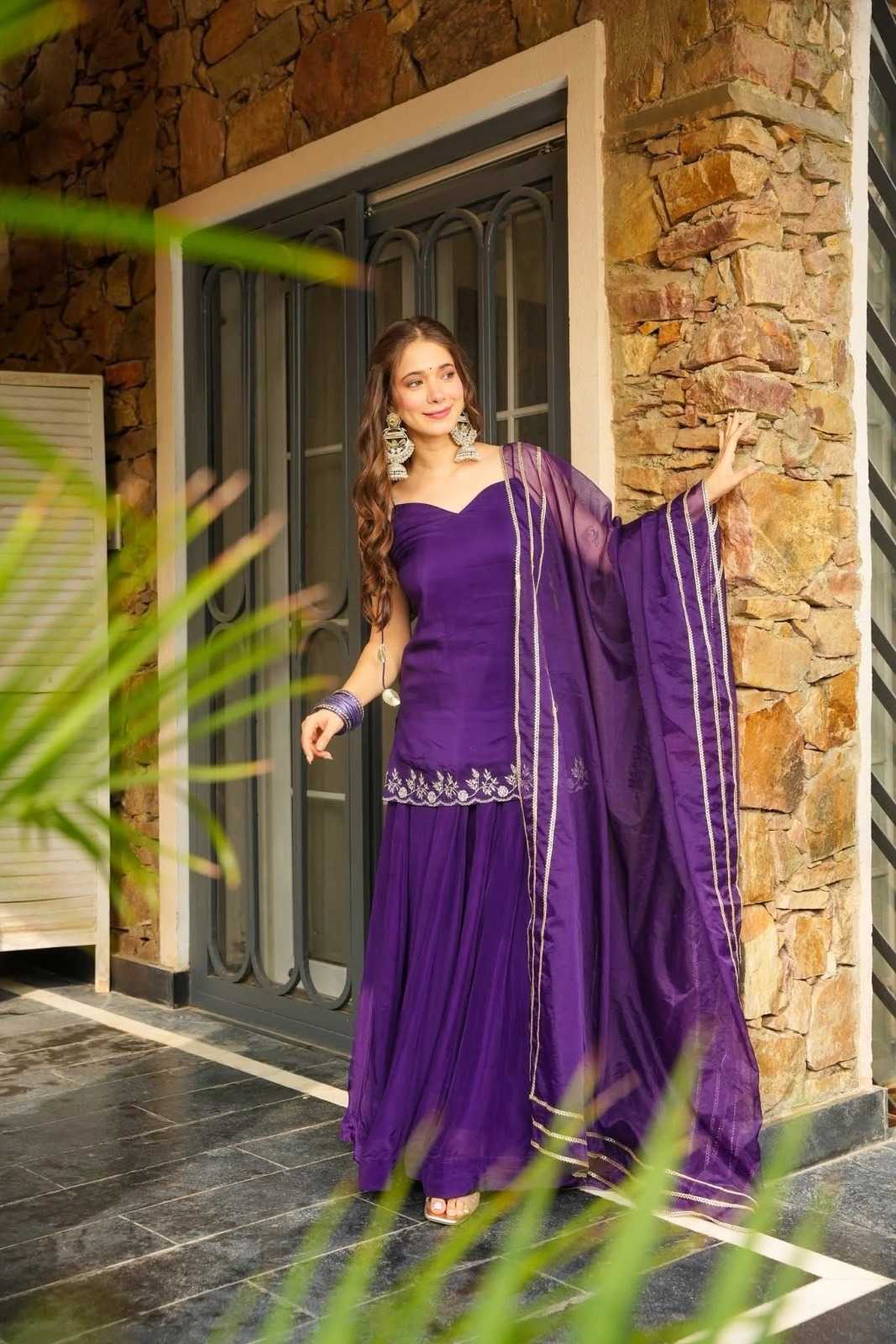 Rangoli Silk Embroidery Suit