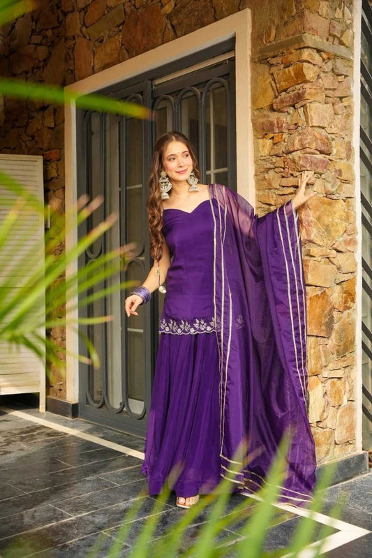 Rangoli Silk Embroidery Suit