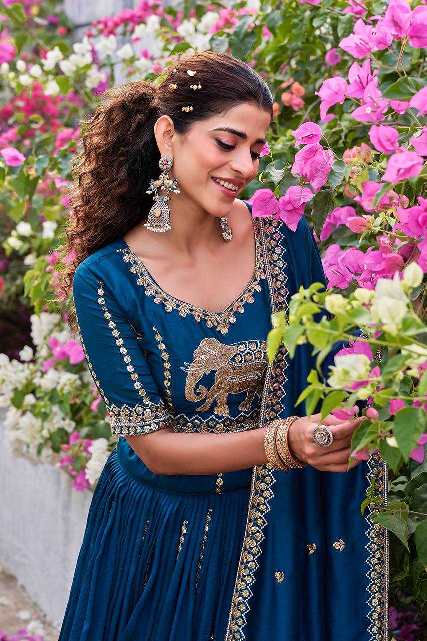 Vichitra Silk Lehenga